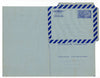 India 1968 25p Aircraft Postal Stationery Aerogramme MINT # 10135