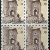 San Marino 1978 Ripa Gate Architecture Sc 923 BLK/4 MNH # 1167