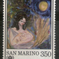 San Marino 1979 Paintings IYC Emblem Sc 958 MNH # 1176