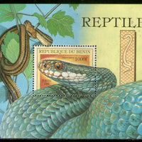 Benin 1999 Viper Snake Reptiles M/s MNH # 12513