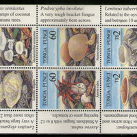 Tonga 1997 Mushroom Fungi Plant Sheetlet MNH # 12593