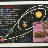 Guyana 1996 Minerals NASA Space M/s MNH # 13229