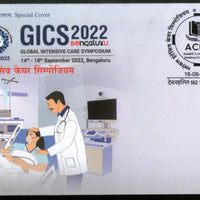 India 2022 Global Intensive Care Symposium ACMC Health Medical Special Cover # 18229