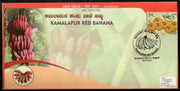 India 2022 Kamalapur Red Banana Fruit GI Tag Special Cover # 18234