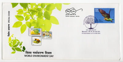 India 2017 World Environment Day Nature Special Cover # 18412