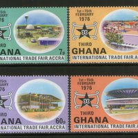 Ghana 1976 International Trade Fair 4v MNH # 239