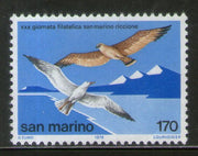 San Marino 1978 Birds Seagull & Falcon Sc 930 MNH # 245