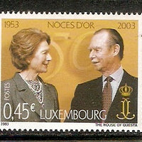 Luxembourg 2003 Royal Wedding Duke Jean & Princess Josehine Charlotte MNH #  3402