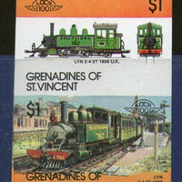 St. Vincent Gr. 1984 LYN 2-4T 1898 UK Locomotive Transport Sc 329 Imperf MNH # 3824