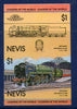 Nevis 1987 Britannia Class 1951 Locomotive Railway Transport Sc 208 Imperf MNH # 3827