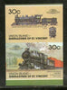 St. Vincent Gr. Union 1986 Class G5 USA Locomotive Transport Sc 55 Imperf MNH # 3870