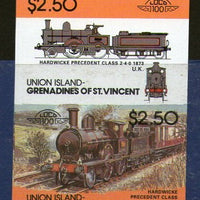 St. Vincent Gr. Union 1984 Hardwick President Class Locomotive Sc 56 Imperf MNH # 3872