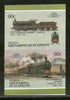 St. Vincent Gr. Bequia 1987 Hull & Barnsley 1915 UK Locomotive Sc 21 Imperf MNH # 3873