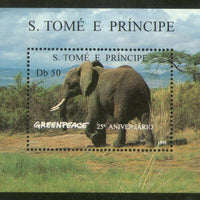 St. Thomas & Prince Island 1996 Elephant Animal Wild Life Sc 1241 MNH # 5197