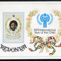 Redonda 1979 IYC Int’al Year of Child M/s MNH # 5716