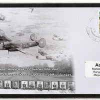 India 2022 Memory of Airmen Dead World War II Aviation Special Cover # 6532