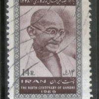 Iran 1969 Mahatma Gandhi of India Used Stamp # 656