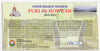 India 2023 Vande Bharat Express Puri to Howrah Bridge Train Locomotive Special Cover # 6858