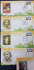 India 2022 Sheroes of Indian Freedom Struggle from Uttar Pradesh Set of 9 Special Covers # 7237