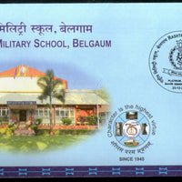 India 2022 Rashtriya Military School Belgaum Special Cover # 7424