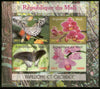 Mali 2011 Butterflies Papillion’s & Orchid Flowers Insect M/s MNH # 7516