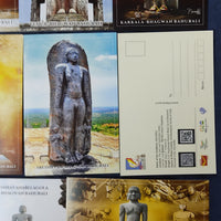 India 2024 Bhagwan Shree Bahubali Vaibhav Jainism Religion Set of 10 Special Cards # 7693