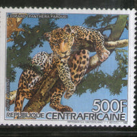 Central African Republic 1988 Jaguar Leopard Wildlife Animals 1v MNH # 76