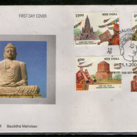 India 2002 Buddha Mahotsav Festival Buddhism Phila-1894a FDC