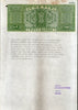 India Fiscal Rs.50 Ashokan Stamp Paper Court Fee Revenue WMK-16 Good Used # 20A