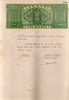 India Fiscal Rs.10 Ashokan Stamp Paper Court Fee Revenue WMK-17 Good Used # SP98