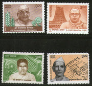 India 1999 Freedom Fighters & Social Reformers 4v Phila 1722-25 MNH