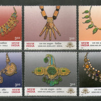 India 2000 Gems & Jewellery Ornament 6v Phila-1797-1802 MNH