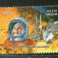 India 2001 Yuri Gagarin Man's First Space Flight Phila 1828 MNH