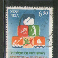 India 1991 International Youth Tourism Phila-1315 Used Stamp