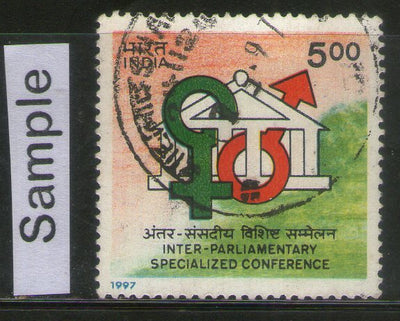 India 1997 Inter-Parliamentary Conference Phila-1525 Used Stamp