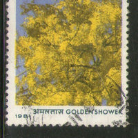 India 1981 Indian Trees Plant Flower Phila-863 Used Stamp