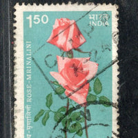 India 1984 Indian Roses Flowers Phila-988 Used Stamp