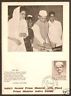 India 1966 Indira Gandhi & L.B. Shastri Max Card RARE