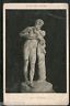 France 1921 The Faun and Child Sculpture View Card to India as per Scan #A0154