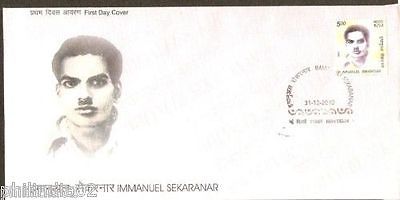 India 31-12-2010 Immanuel Sekaranar Phila-2672 FDC