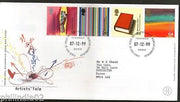 Great Britain 1999 Millennium Achievements Artist Stage Music Book 4v FDC # F62