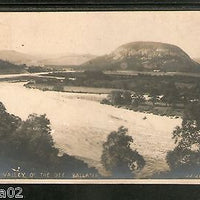 Great Britain 1928 Valley of the Dee Ballater River View Post Card Used # 1454-1