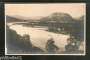 Great Britain 1928 Valley of the Dee Ballater River View Post Card Used # 1454-1