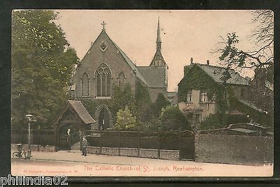 Great Britain 1907 Catholic Church of St. Joseph Roehampton View Post Card Used