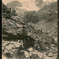 Switzerland 1906 Landscape Steingletscher Mountain Used View Post Card # 1454-9