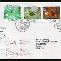 Great Britain 1985 European Music Year British Composers 4v FDC # F125