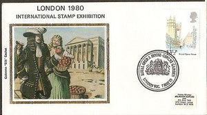 Great Britain 1980 London-80 Exhibit Colorano Silk Cover # 13151