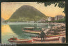 Switzerland 1908 Lugano Monte S. Salvatore Used View Post Card to India #1454-80