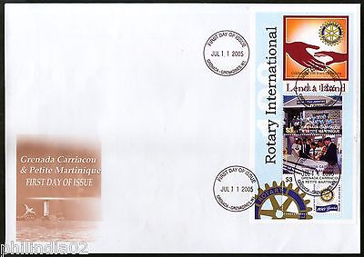 Grenada Gr. 2005 Roraty International Centenary Sc 2609 Sheetlet FDC # 15129B