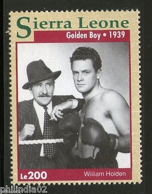 Sierra Leone 1993 Golden Boy - William Holden Sc 1610b Boxing Movies Stars  MNH